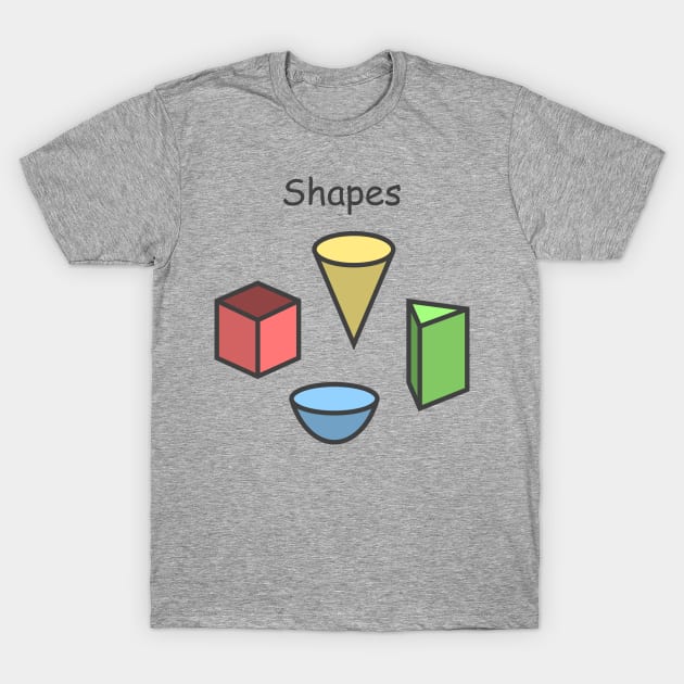 Simple Shapes T-Shirt by Tatsu_chan